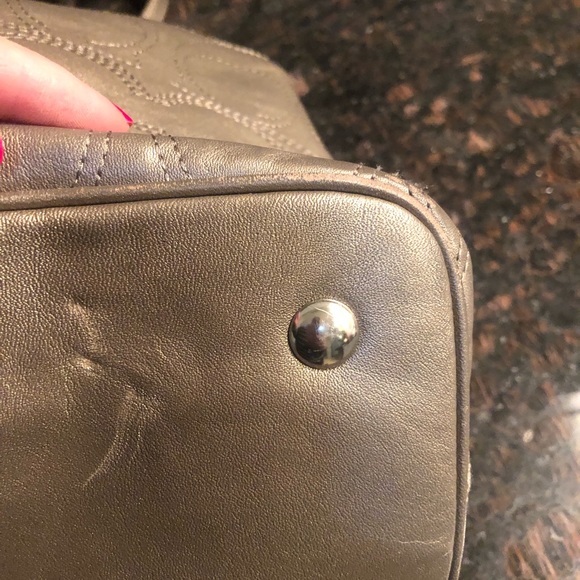 Coach A1276-F19413 Satchel in Bronze Leather - Picture 15 of 16